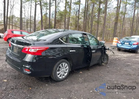 2019 Nissan Sentra S из США, поврежденный, VIN 3N1AB7AP3KY379672